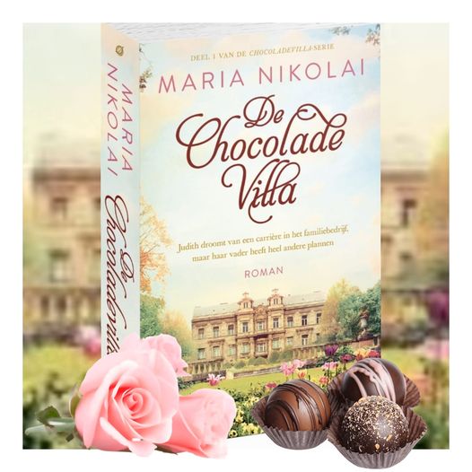Die Schokoladen Villa Band 1 jetzt auf Niederländisch- Maria-Nikolai-Autorin